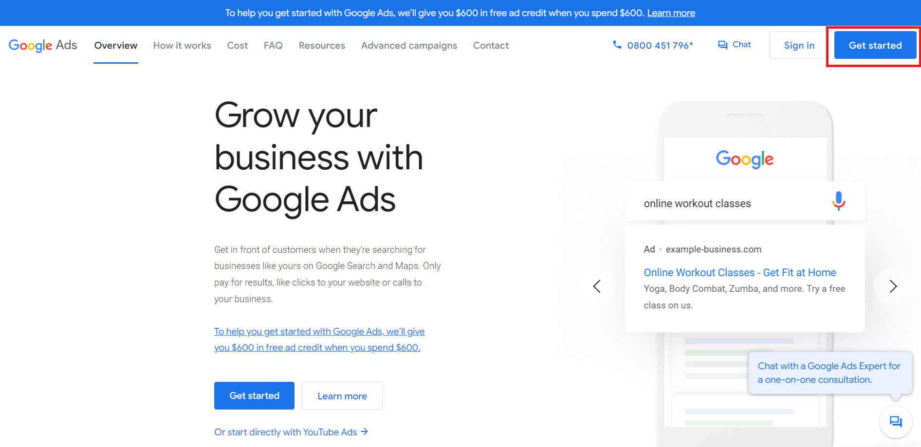 Google Ads Sign In