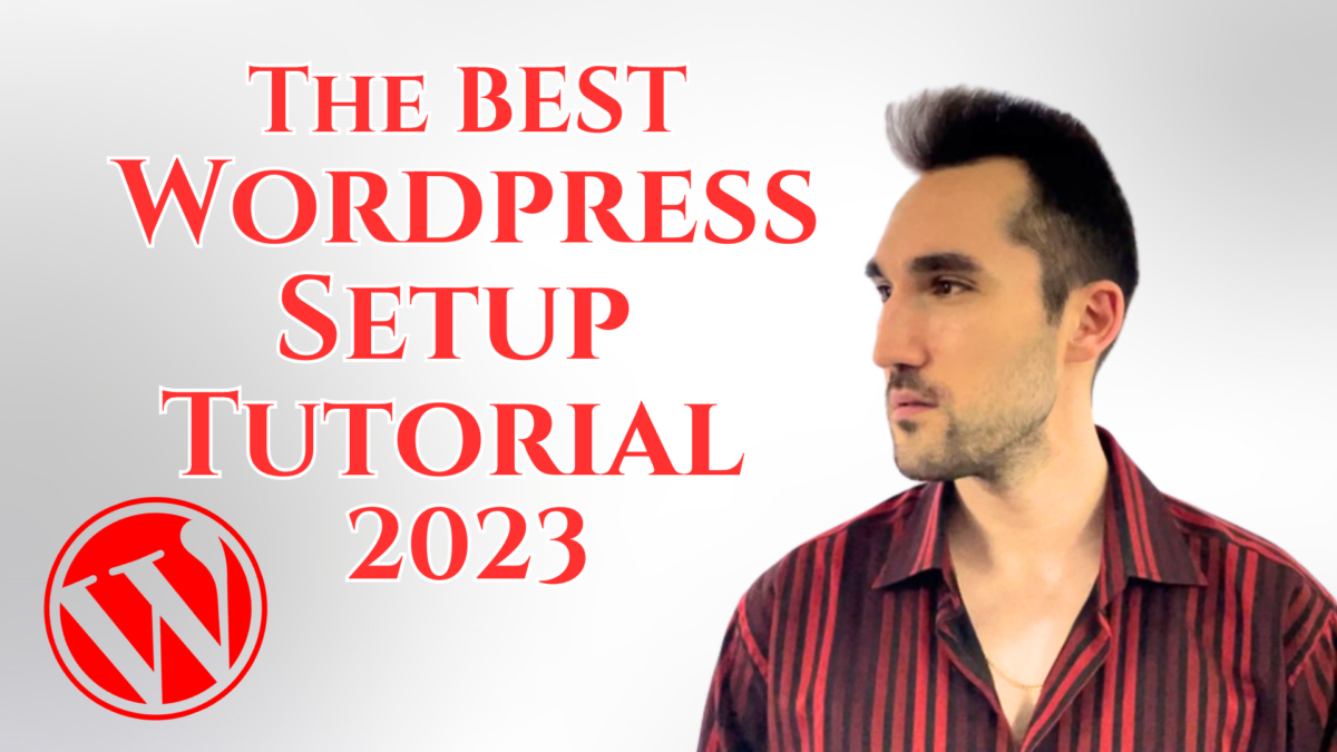 Wordpress Website Setup Tutorial Thumbnail