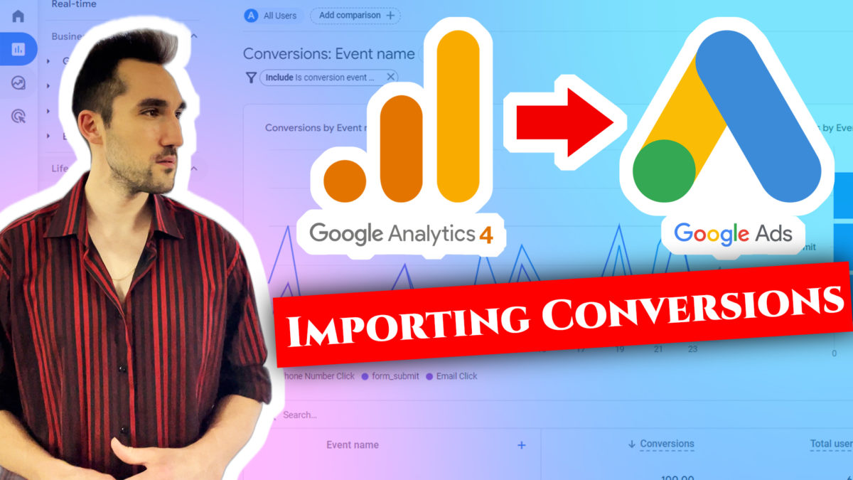 Thumbnail for importing goals from GA4 to Google Ads